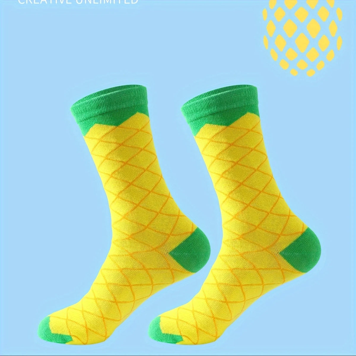 Skarpetki lód ananas Chamaeleon-lauranapl.com