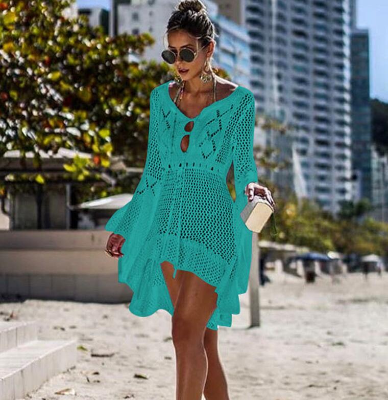 Szydełkowe kimono plażoweCassiopeia-lauranapl.com