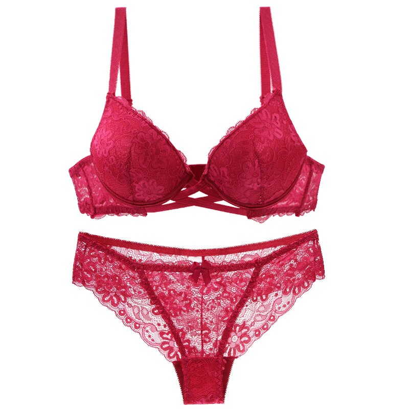 Koronkowy komplet bielizny PUSH UPGemini-lauranapl.com
