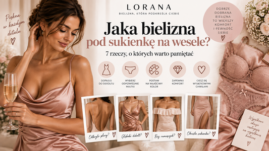 Jak dobrać bieliznę do sukienki na wesele? 7 rzeczy, o których warto pamiętać