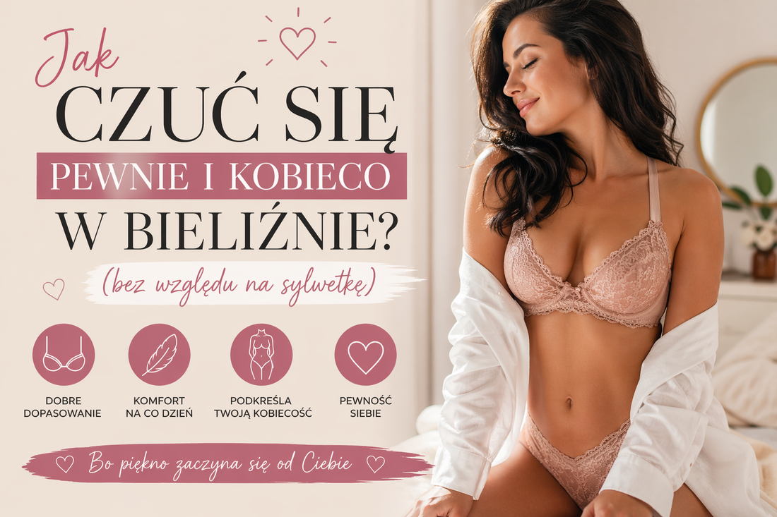 Jak czuć się pewnie i kobieco w bieliźnie? (bez względu na sylwetkę)