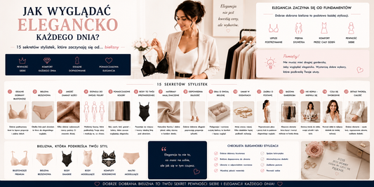 Jak wyglądać elegancko każdego dnia? 15 sekretów stylistek, które zaczynają się od... bielizny