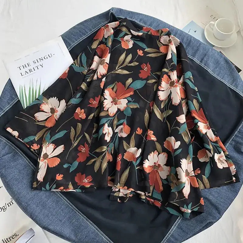 Luźne kimono plażowe Piscis Austrinus-lauranapl.com