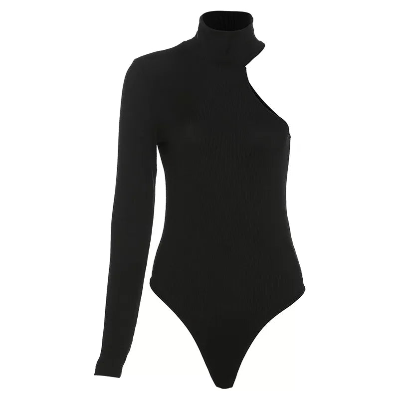 Asymetryczne body z golfem Hercules-lauranapl.com