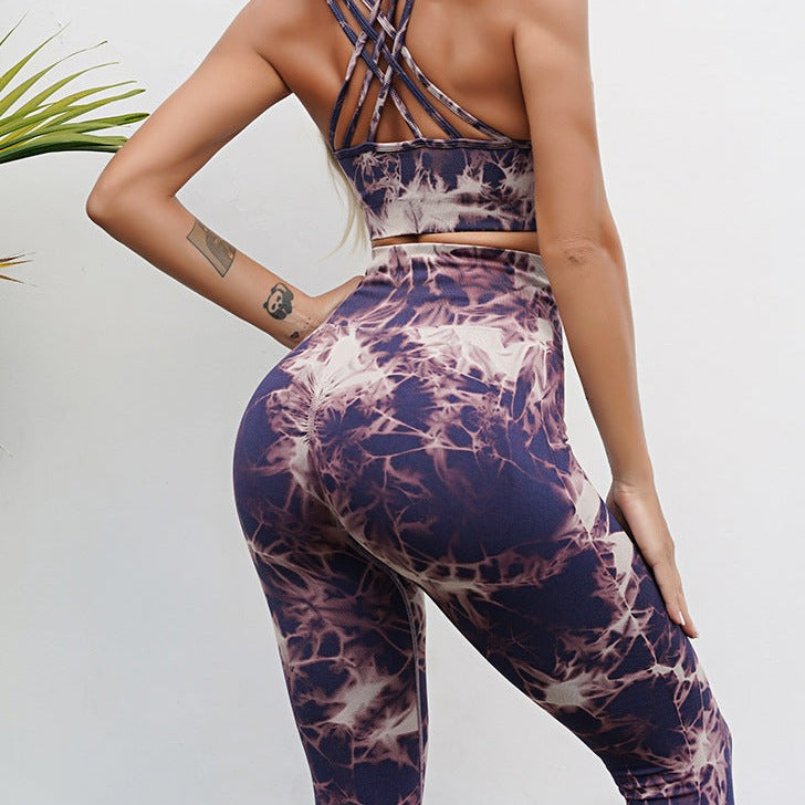 Legginsy z wysokim stanem PUSH UP Crux-lauranapl.com