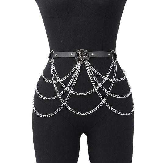 Harness na talię z łańcuszkami Auriga-lauranapl.com