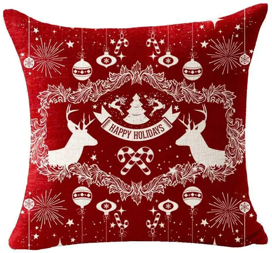 Świąteczna poszewka na poduszkę Virgo-lauranapl.com 