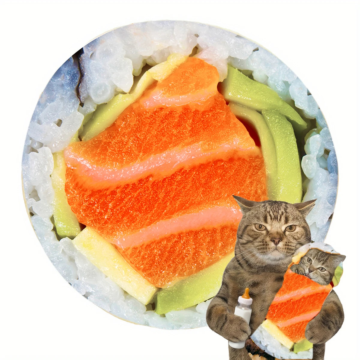Kocyk sushi Aquarius-lauranapl.com 