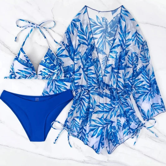 Zestaw plażowy kombinezon + bikini Microscopium-lauranapl.com