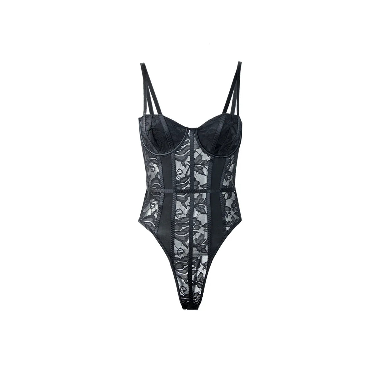 Eleganckie body z usztywnianymi miseczkami Fornax