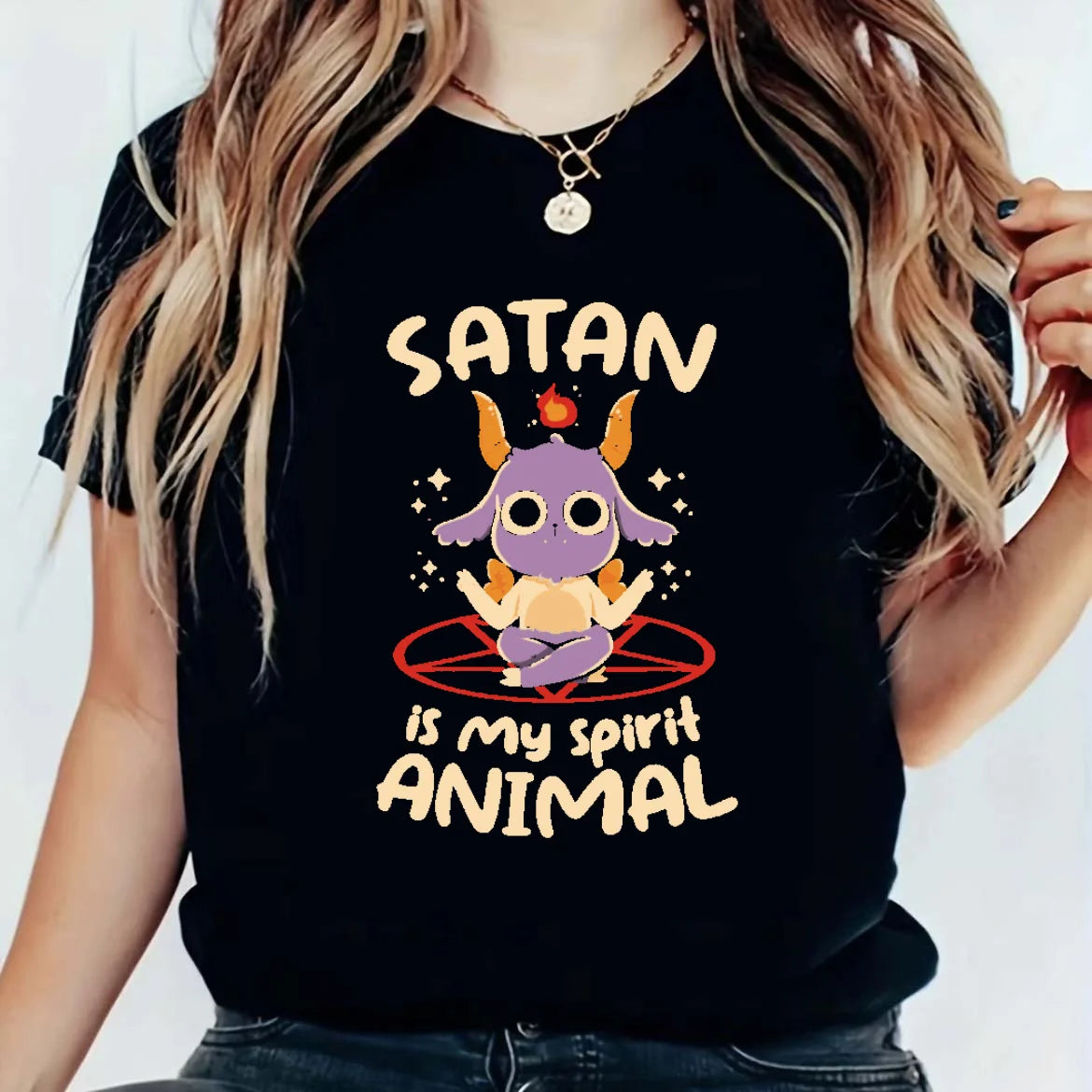 T-shirt z zabawnym nadrukiem Puppis