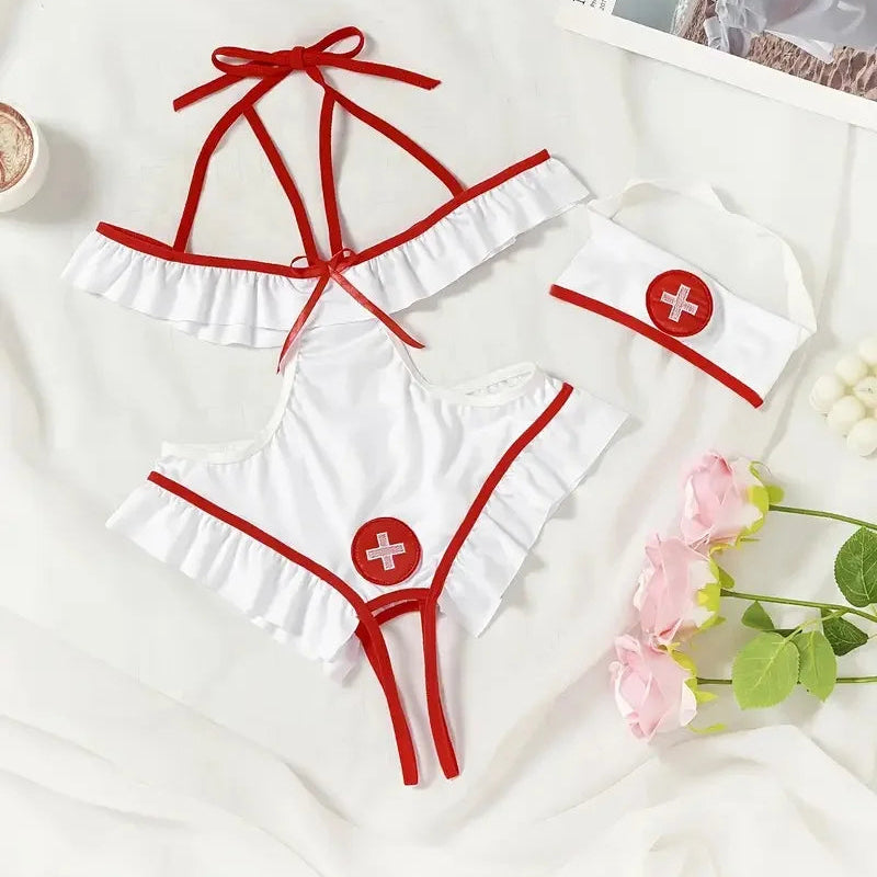 Strój pielęgniarki body Carina-lauranapl.com