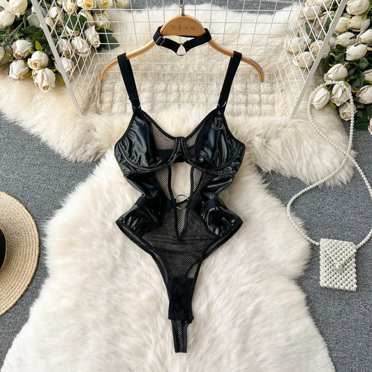 Body z chokerem Virgo-lauranapl.com