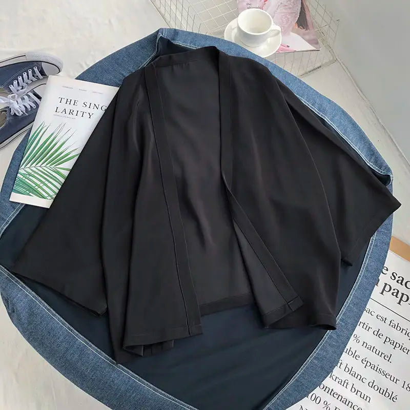 Luźne kimono plażowe Piscis Austrinus-lauranapl.com
