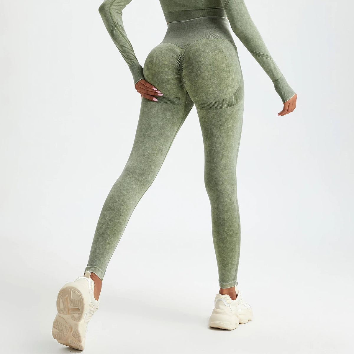 Legginsy Push Up z wysokim stanem Monoceros-lauranapl.com