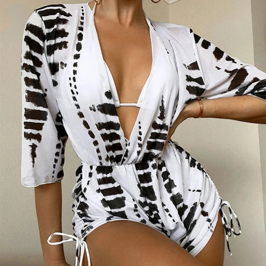 Zestaw plażowy kombinezon + bikini Musca-lauranapl.com