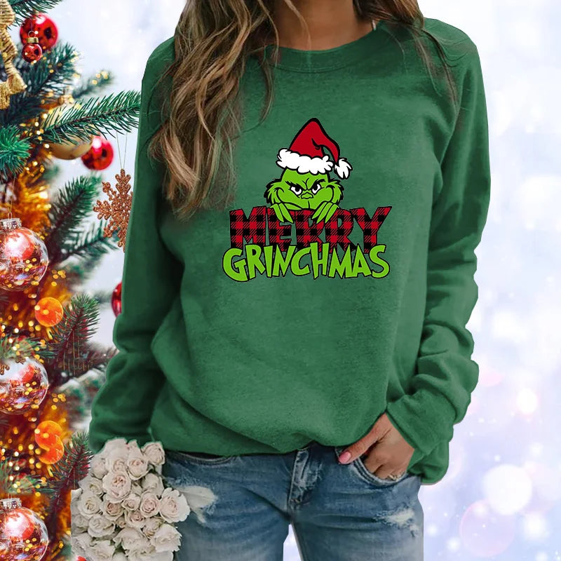 Świąteczna bluza z motywem z filmu Grinch Ara-lauranapl.com