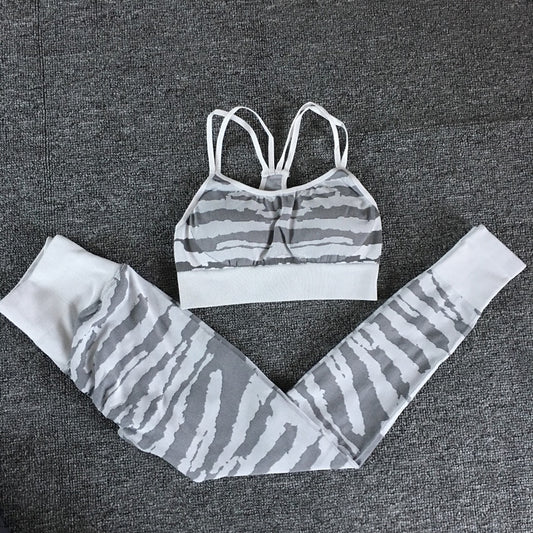Komplet sportowy top+leginsy Caelum-lauranapl.com