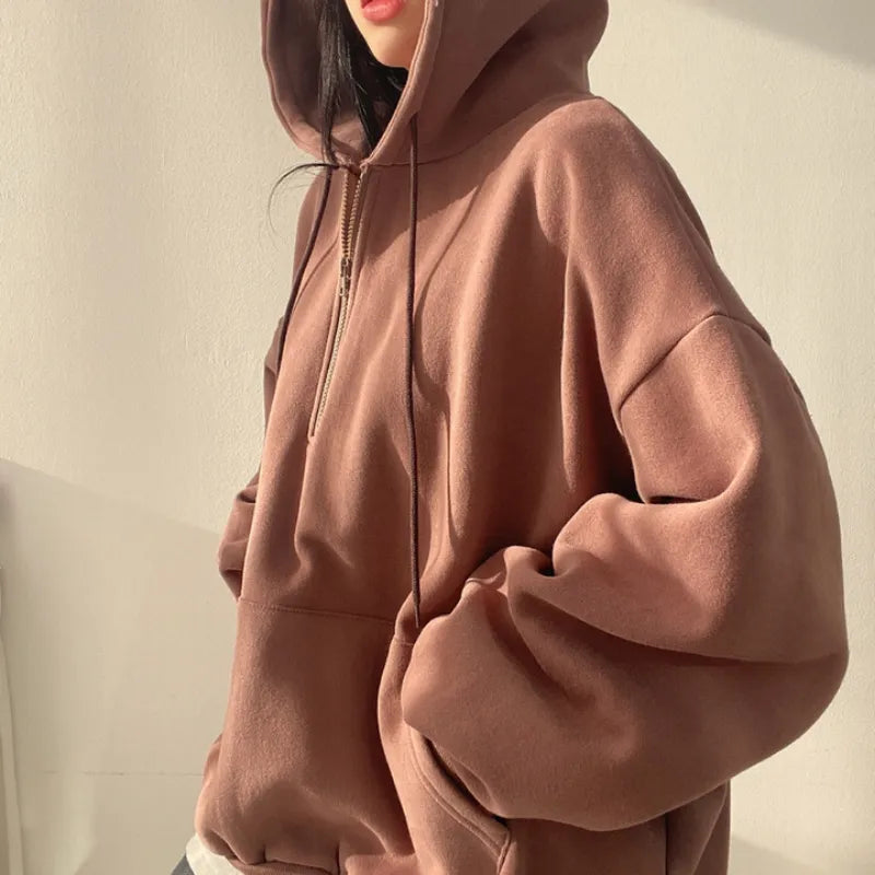 Bluza z kapturem oversize Volans