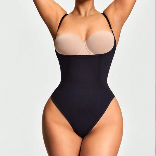 Modelujące body na ramiączkach Sextans-lauranapl.com