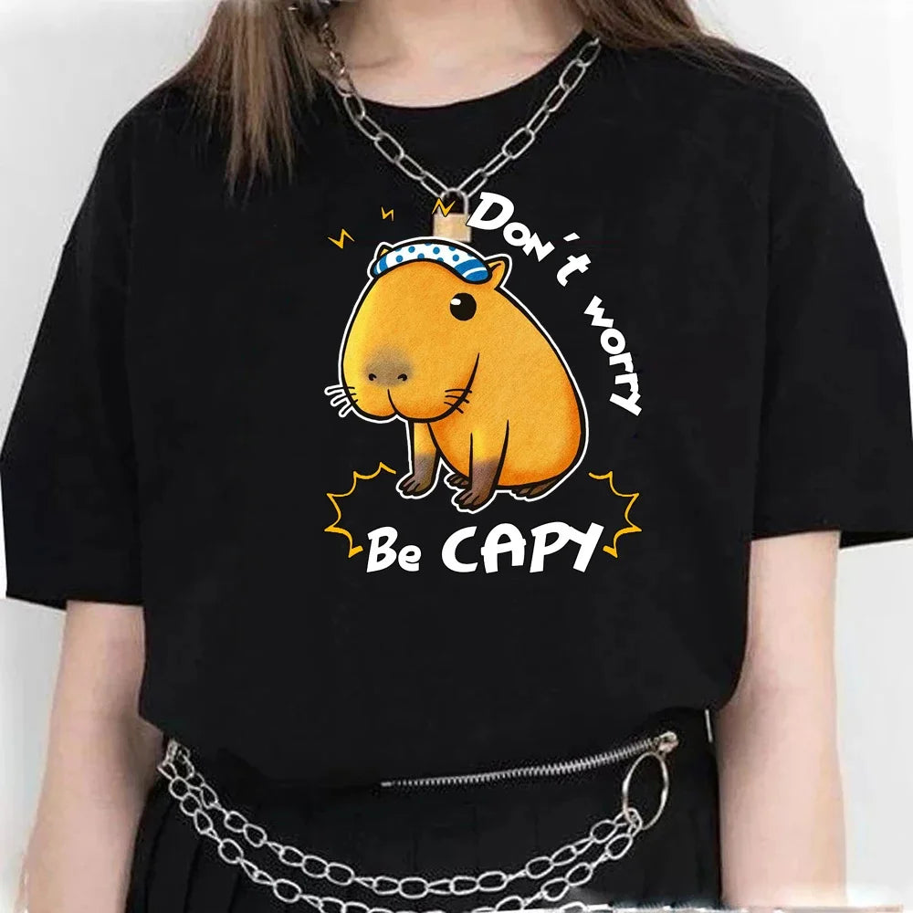 T-shirt z kapibarą Apus-lauranapl.com