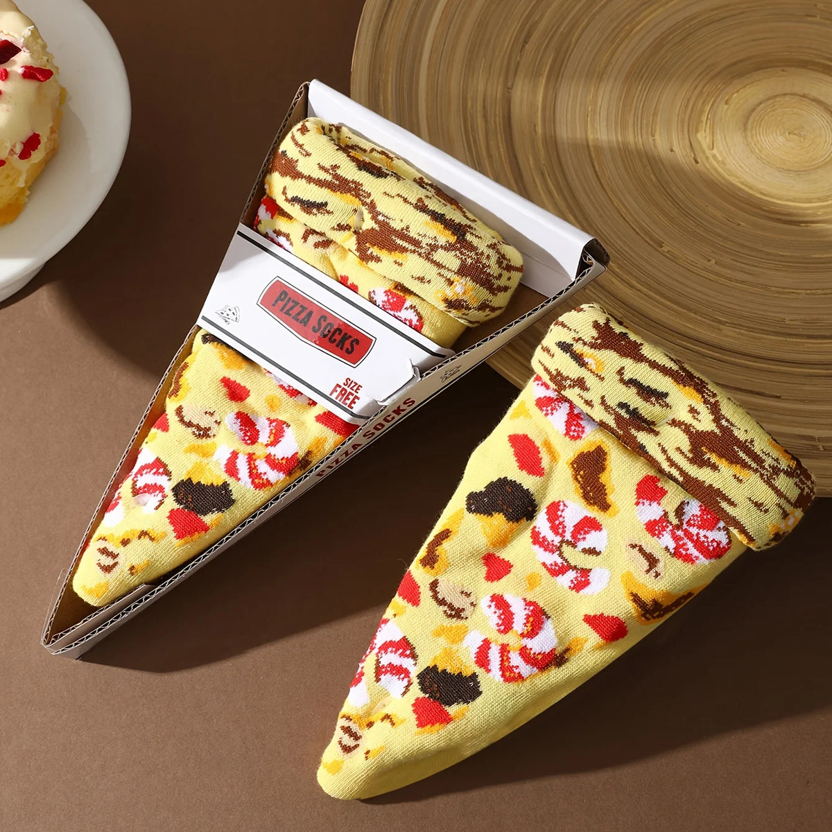 Skarpetki pizza Caelum-lauranapl.com