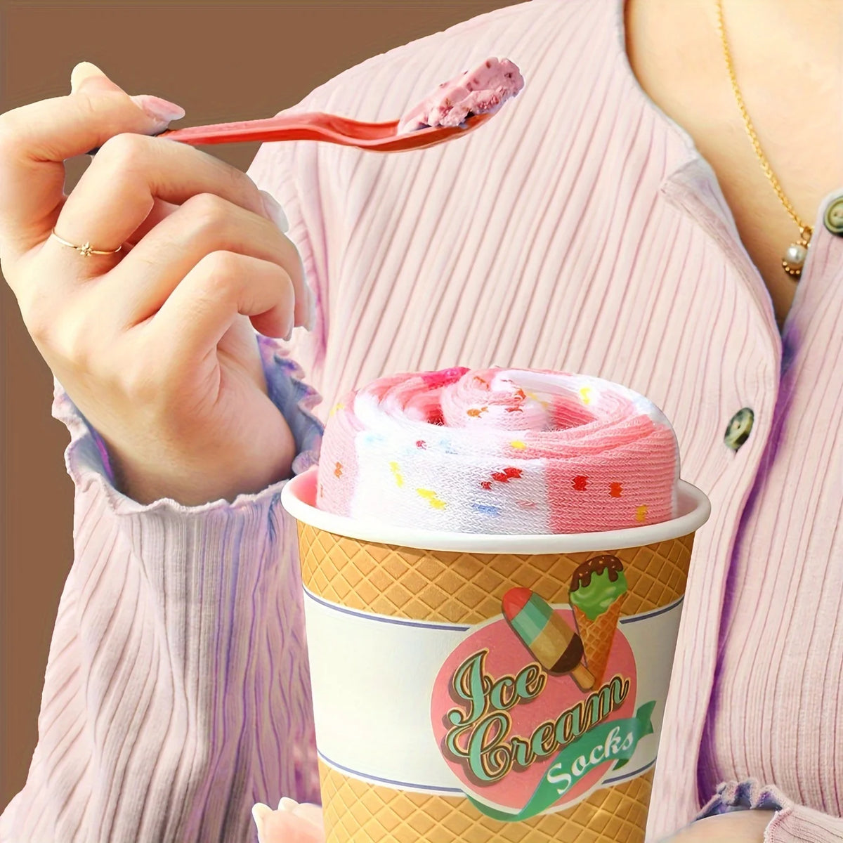 Skarpetki lody Bootes-lauranapl.com
