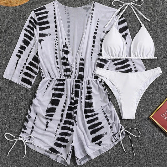 Zestaw plażowy kombinezon + bikini Musca-lauranapl.com