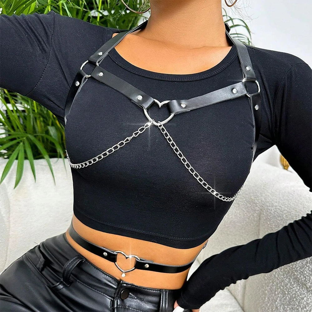 Harness z ozdobnym serduszkiem Musca-lauranapl.com