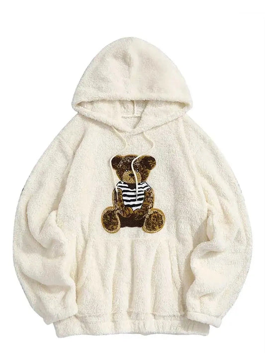 Pluszowa bluza z kapturem Caelum-lauranapl.com