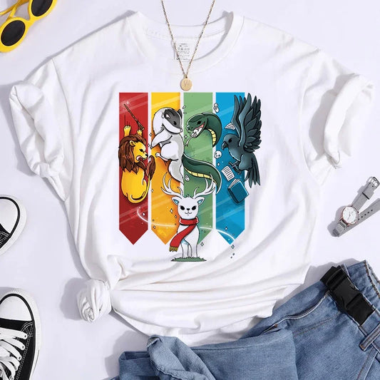 T-shirt dla fanów Harrego Pottera Phoenix-lauranapl.com 