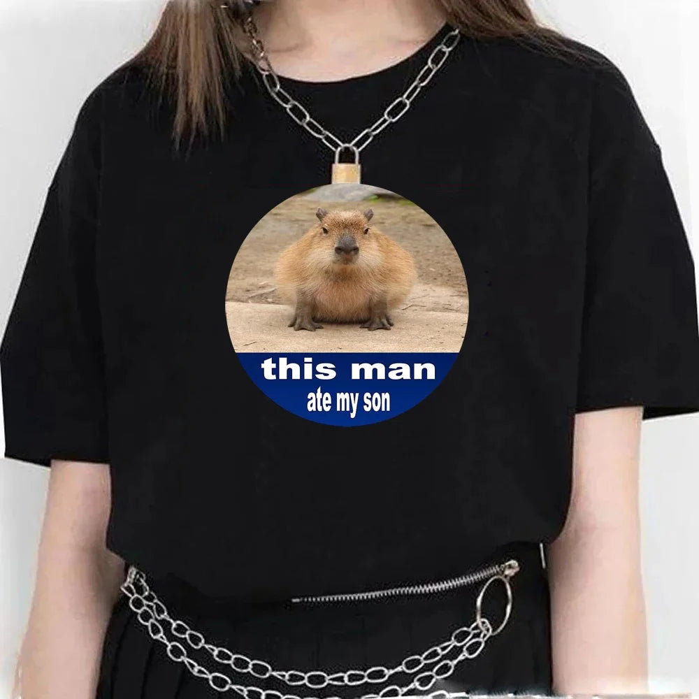 T-shirt z kapibarą Apus-lauranapl.com