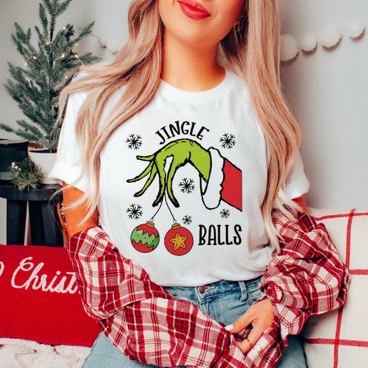 Świąteczna koszulka z motywem z filmu Grinch Apus-lauranapl.com