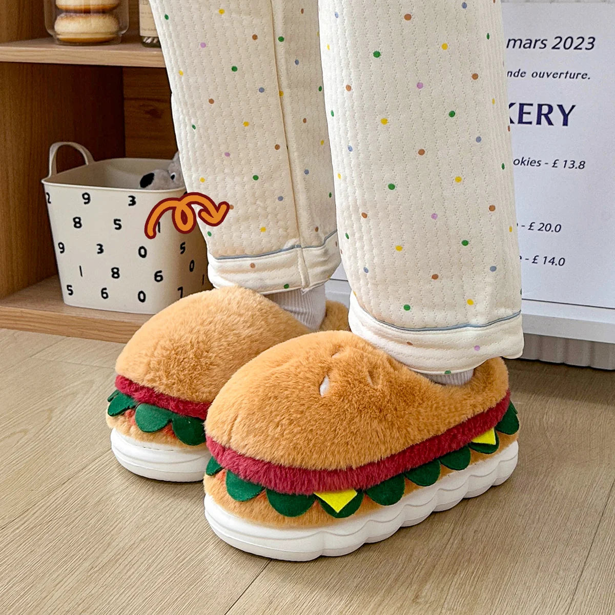 Kapcie burgery Scorpius-lauranapl.com