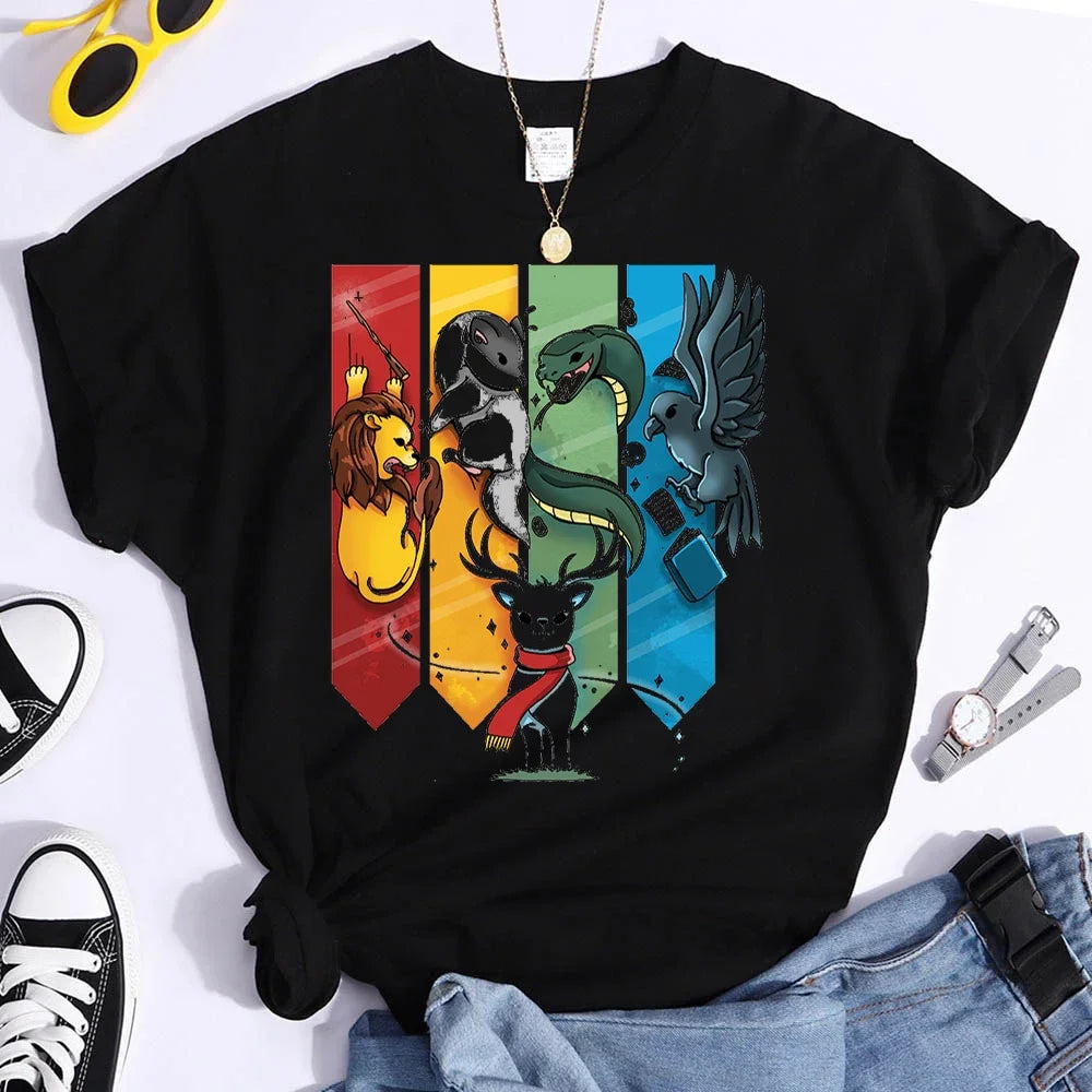 T-shirt dla fanów Harrego Pottera Phoenix-lauranapl.com 