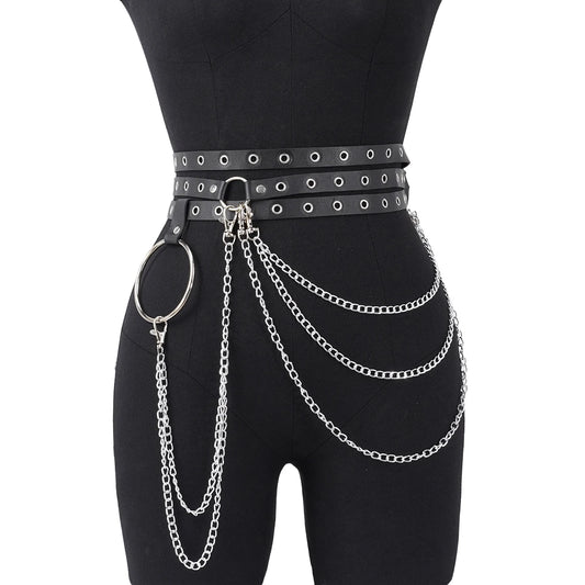 Harness na talię z łańcuszkami Aries-lauranapl.com