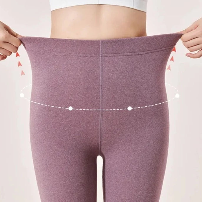 Ocieplane legginsy z wysokim stanem Hercules-lauranapl.com