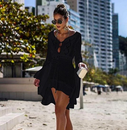 Szydełkowe kimono plażoweCassiopeia-lauranapl.com