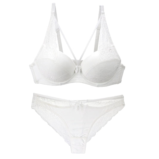 Komplet bielizny z koronką PUSH UP Plus SizeCrater-lauranapl.com