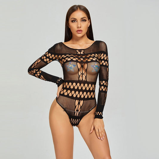 Bodystocking z długim rękawemAquarius-lauranapl.com